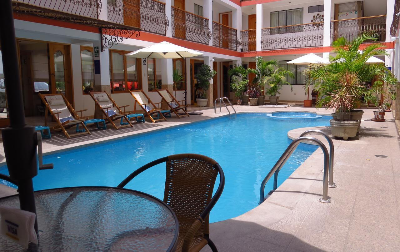 Hotel Las Flores Ica Exterior photo